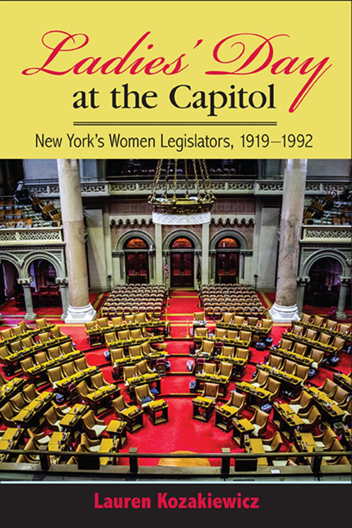 Cover image for Ladies' Day at the Capitol ISBN 9781438490960